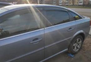 Дефлекторы окон (ветровики) Opel Vectra C Sd 2002 (Опель Вектра) Кобра Тюнинг